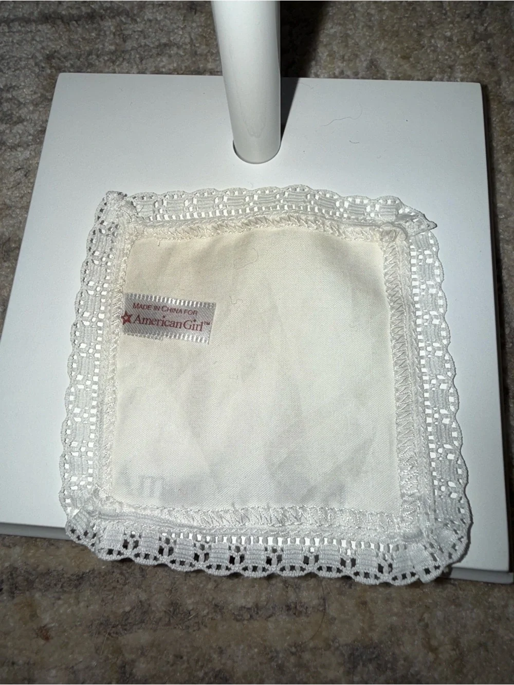 American Girl Felicity handkerchief